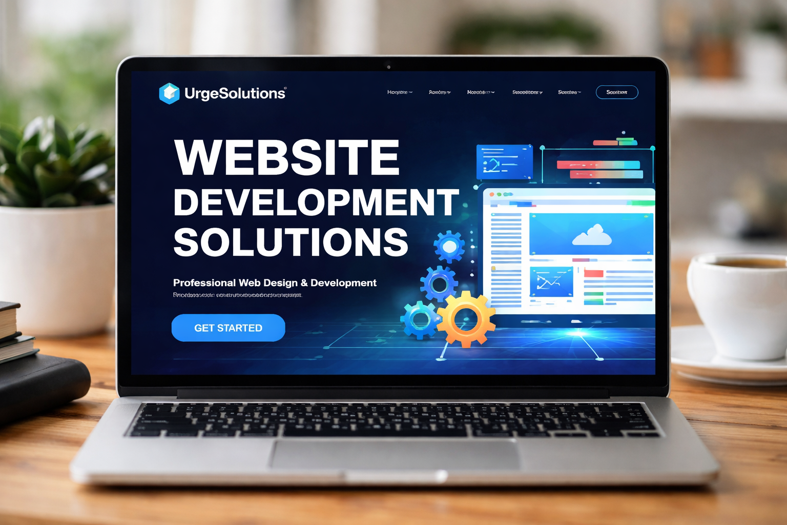 Website Development Solutions Custom Web & WordPress Development Professional Website Development Solutions including Custom Web and WordPress Development by UrgeSolutions